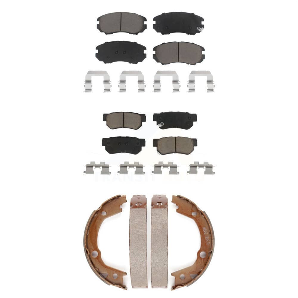 Transit Auto - KCN-100129 - Front and Rear Disc Brake Pad Kits