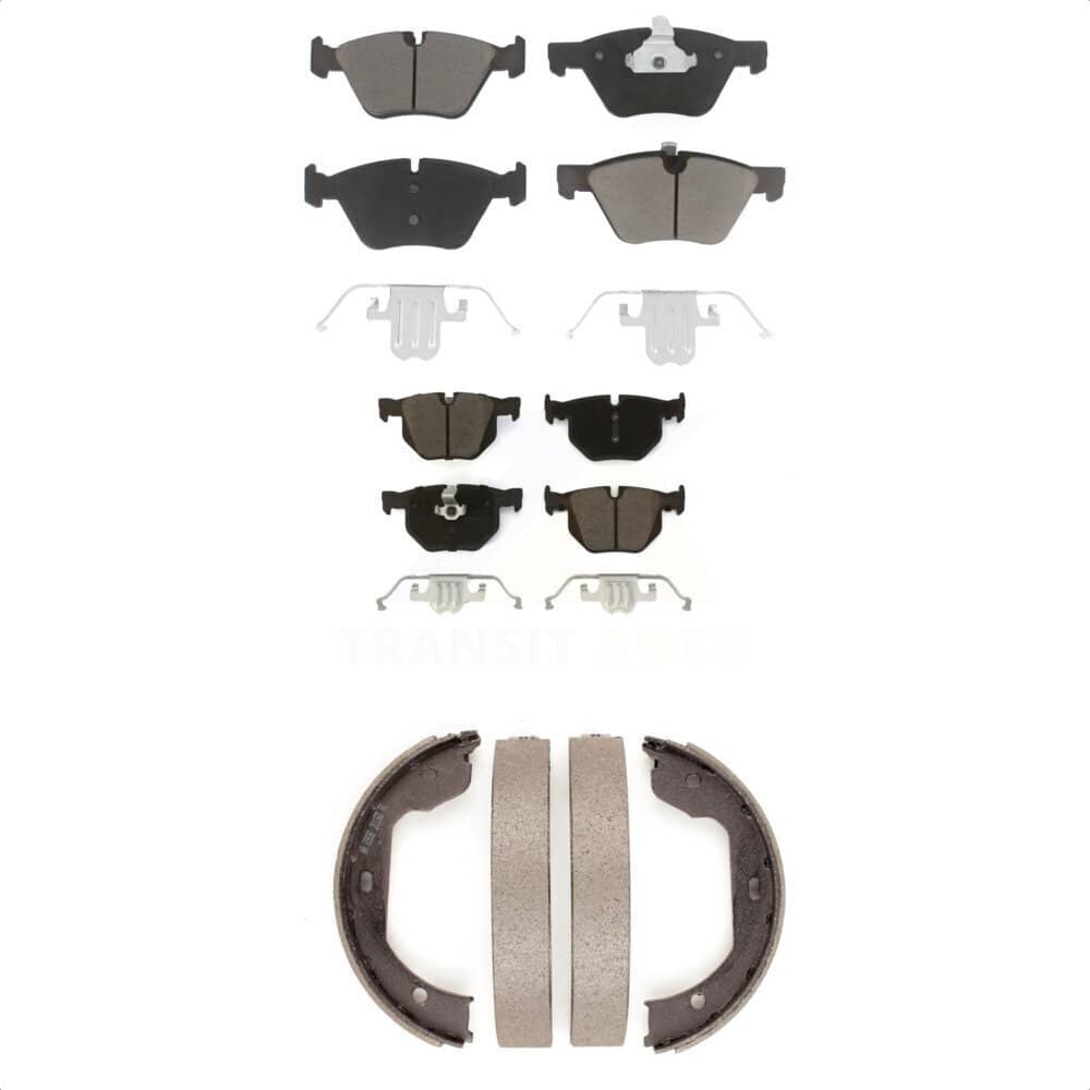 Transit Auto - KCN-100153 - Front and Rear Disc Brake Pad Kits