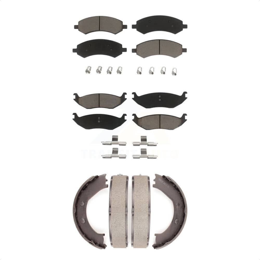 Transit Auto - KCN-100161 - Front and Rear Disc Brake Pad Kits