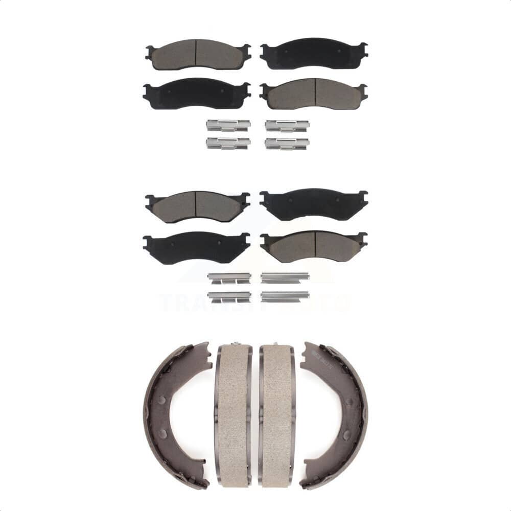 Transit Auto - KCN-100164 - Front and Rear Disc Brake Pad Kits