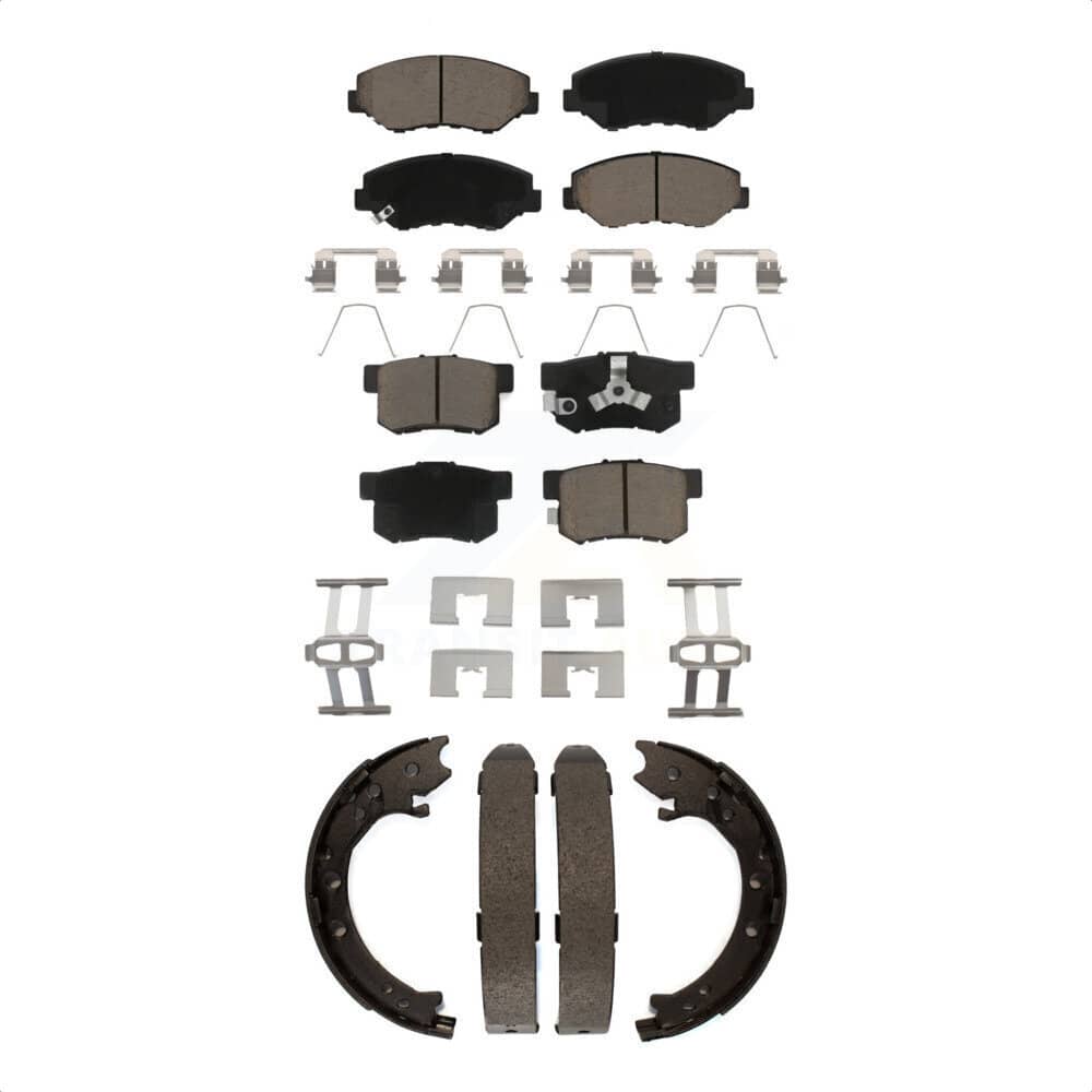 Transit Auto - KCN-100166 - Front and Rear Disc Brake Pad Kits