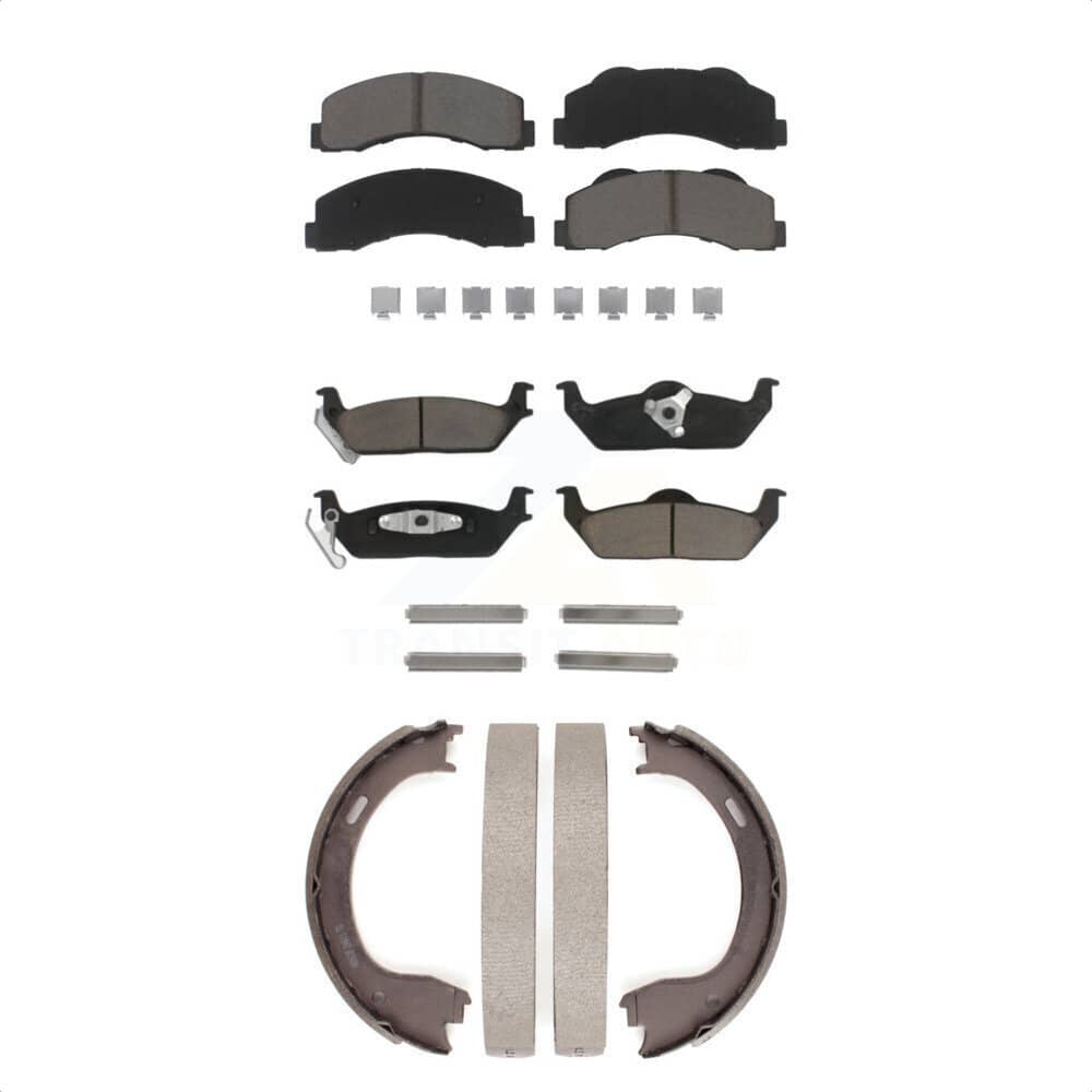 Transit Auto - KCN-100167 - Front and Rear Disc Brake Pad Kits