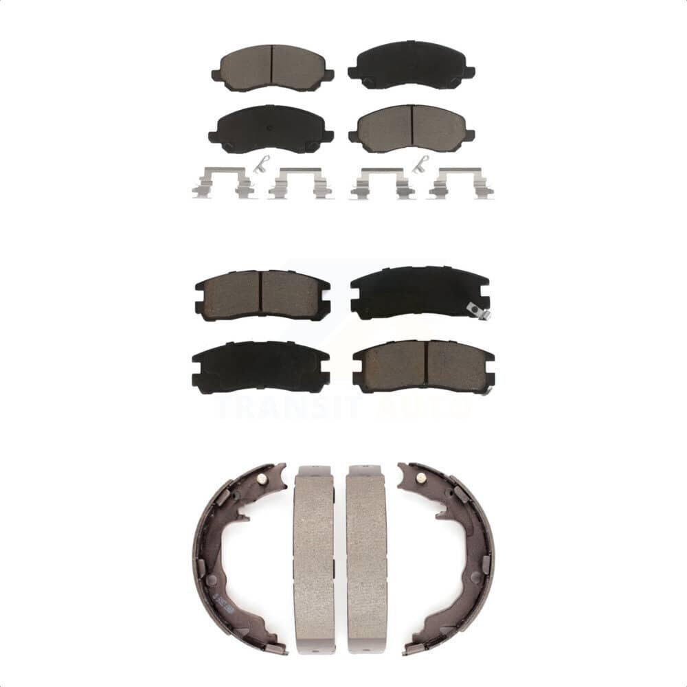 Transit Auto - KCN-100173 - Front and Rear Disc Brake Pad Kits