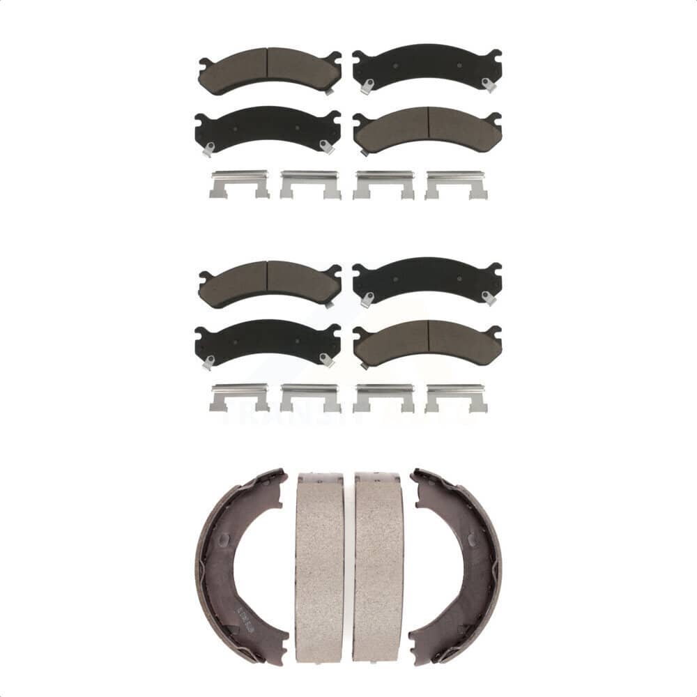 Transit Auto - KCN-100194 - Front and Rear Disc Brake Pad Kits