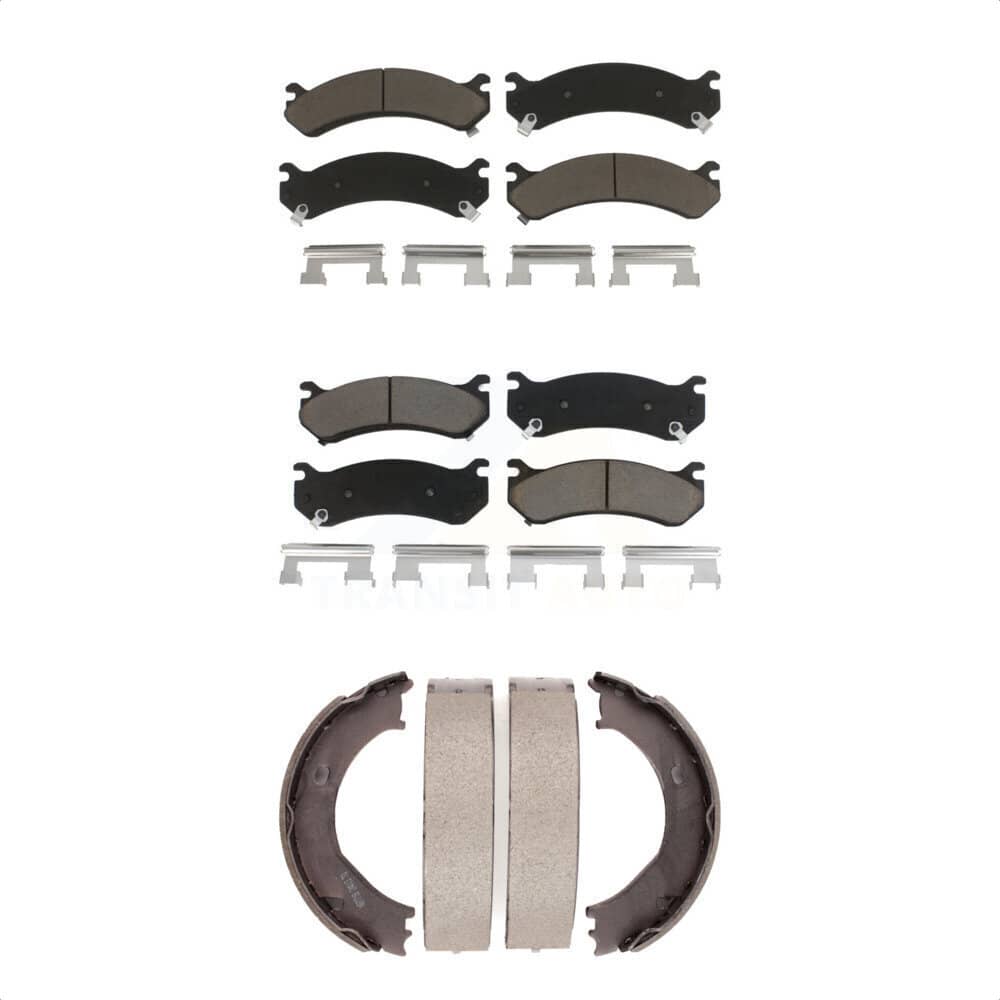 Transit Auto - KCN-100197 - Front and Rear Disc Brake Pad Kits