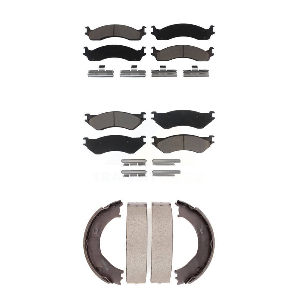 Transit Auto - KCN-100202 - Front and Rear Disc Brake Pad Kits