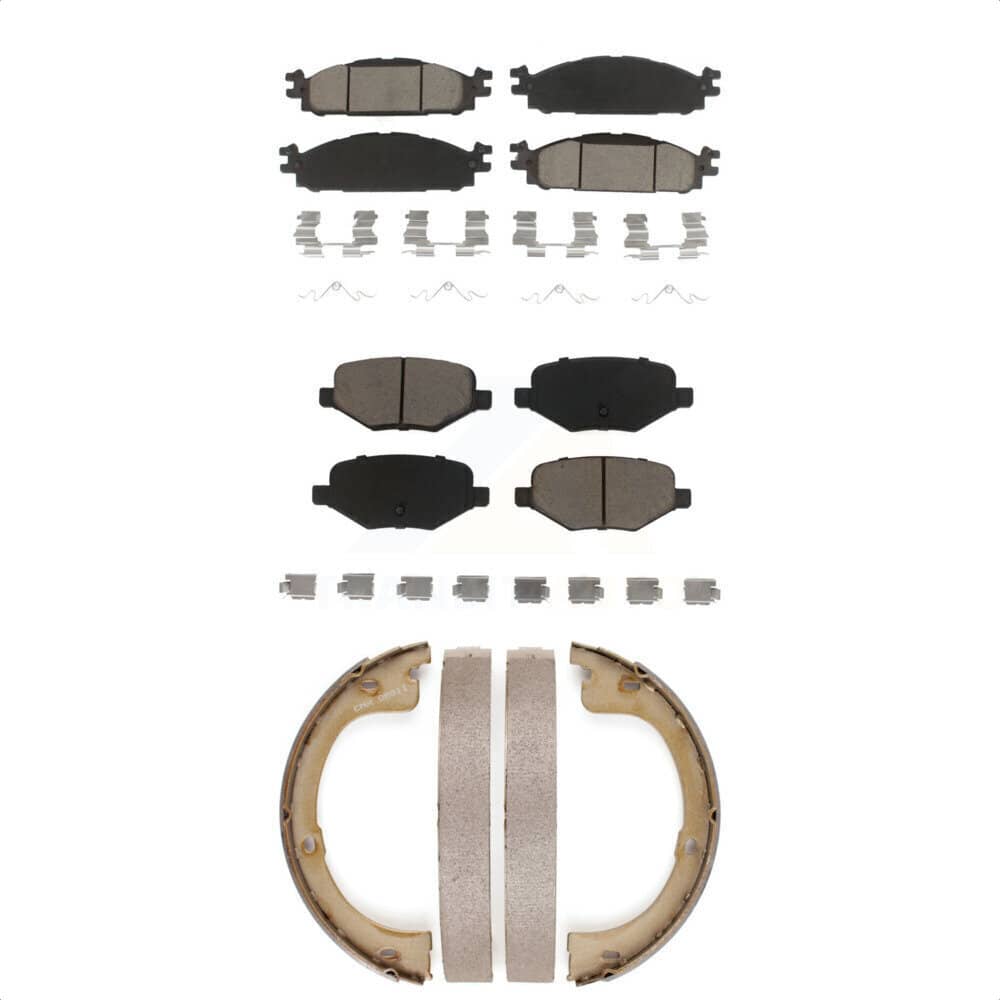 Transit Auto - KCN-100232 - Front and Rear Disc Brake Pad Kits