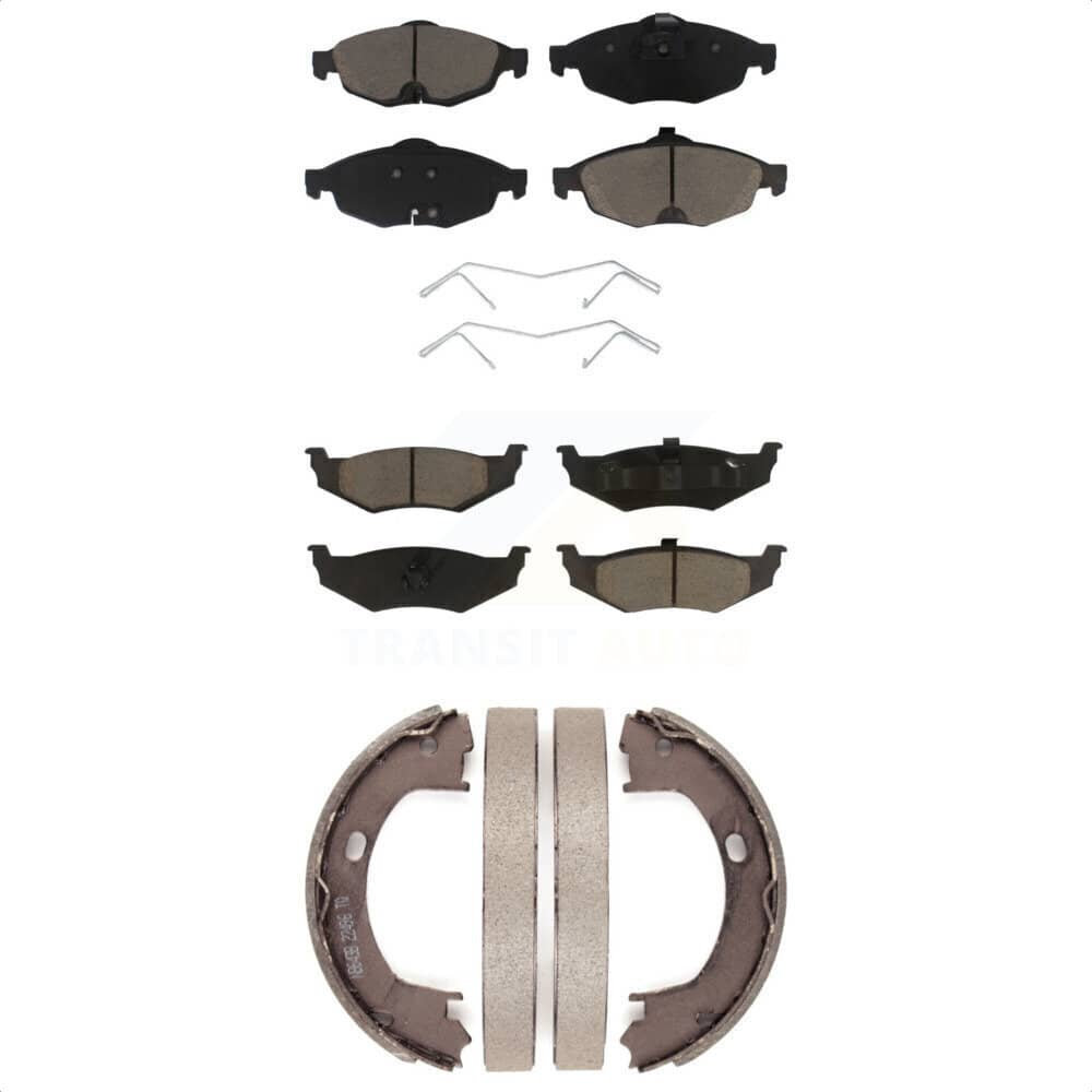 Transit Auto - KCN-100248 - Front and Rear Disc Brake Pad Kits
