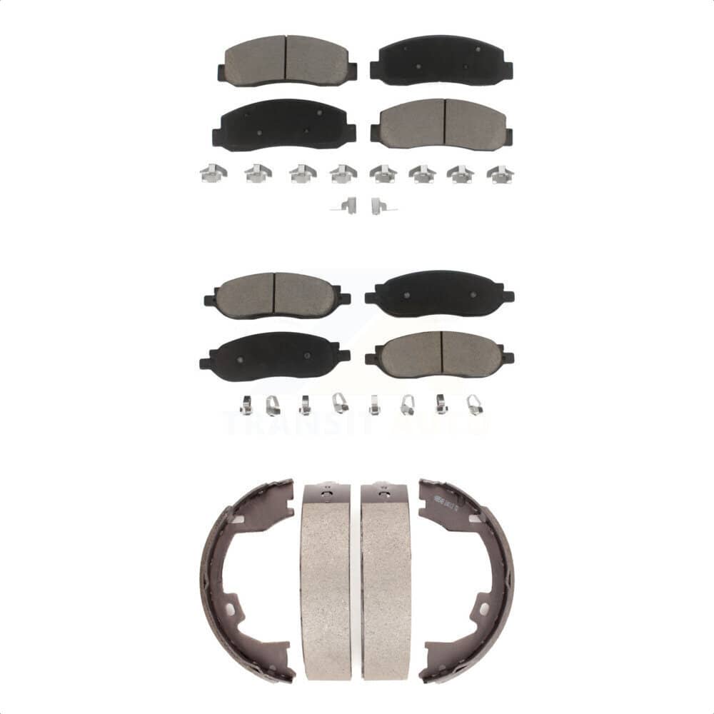 Transit Auto - KCN-100251 - Front and Rear Disc Brake Pad Kits