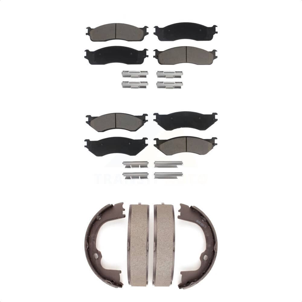 Transit Auto - KCN-100254 - Front and Rear Disc Brake Pad Kits