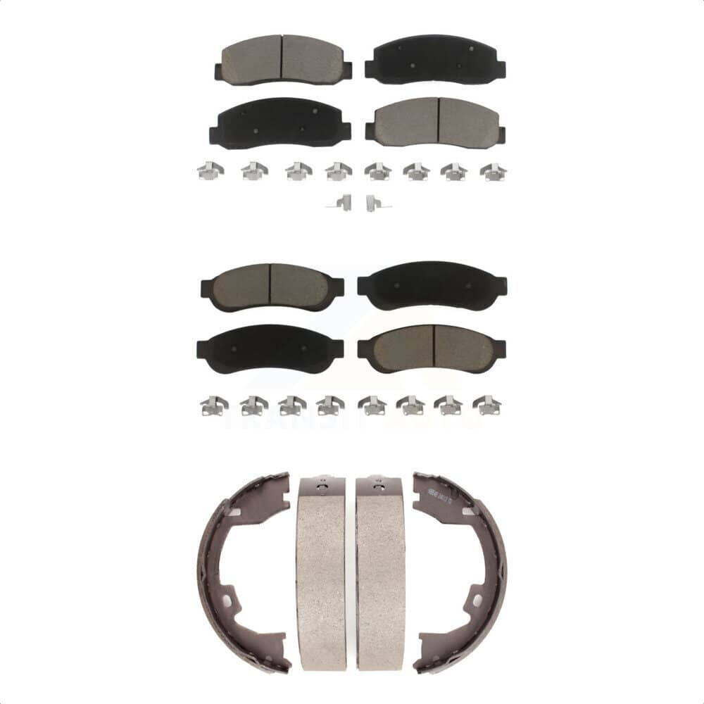 Transit Auto - KCN-100255 - Front and Rear Disc Brake Pad Kits