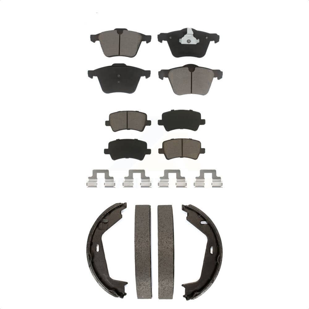 Transit Auto - KCN-100270 - Front and Rear Disc Brake Pad Kits