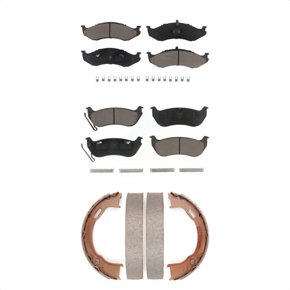 Transit Auto - KCN-100272 - Front and Rear Disc Brake Pad Kits
