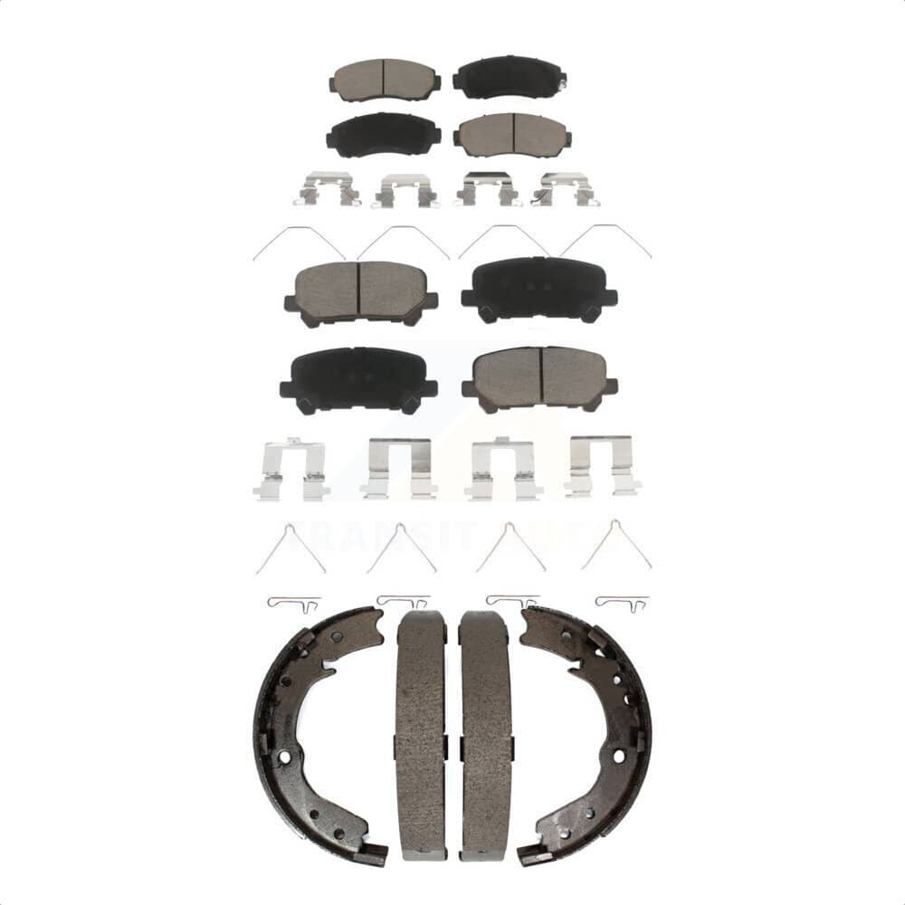 Transit Auto - KCN-100287 - Front and Rear Disc Brake Pad Kits