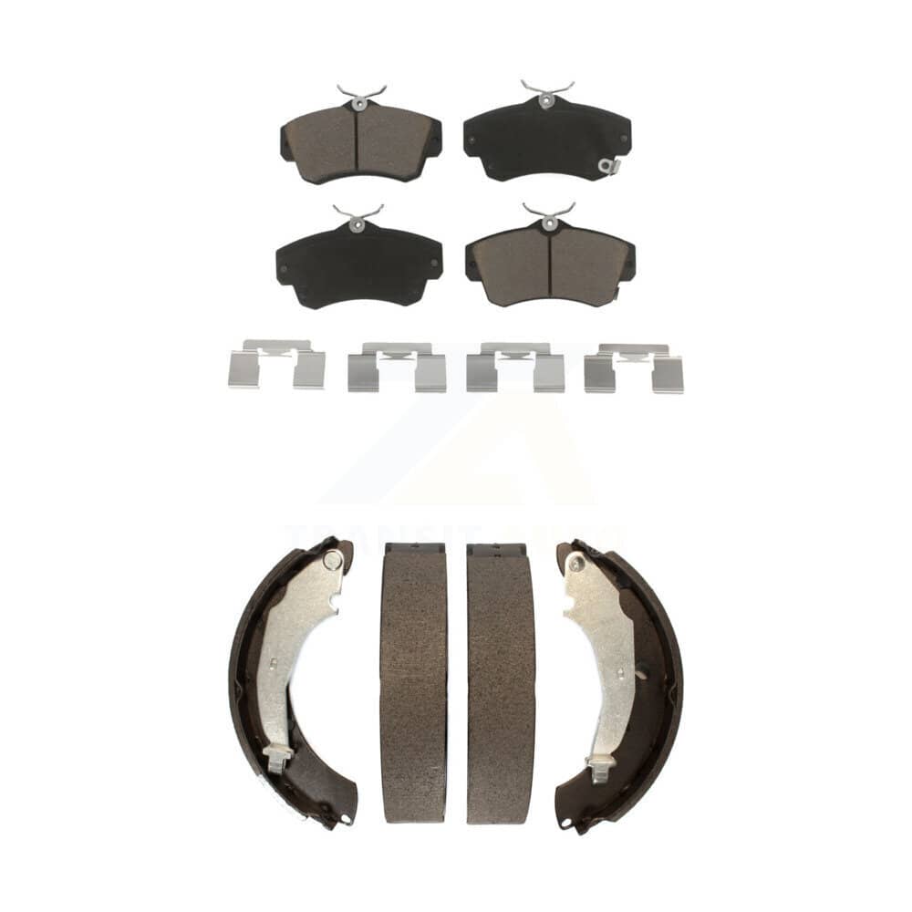 Transit Auto - KCN-100318 - Front and Rear Disc Brake Pad Kits