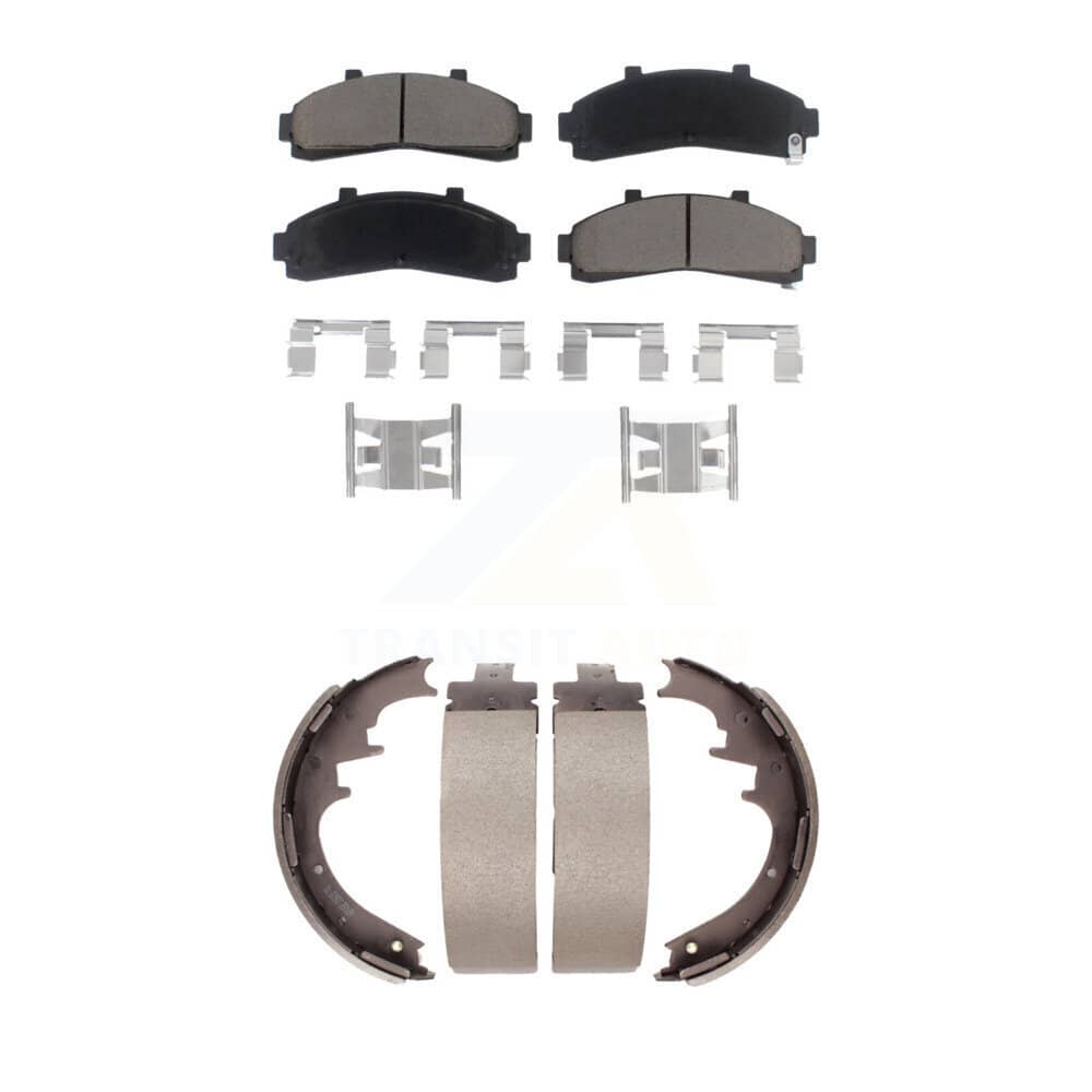 Transit Auto - KCN-100326 - Front and Rear Disc Brake Pad Kits