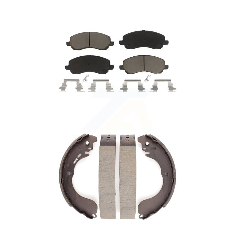 Transit Auto - KCN-100347 - Front and Rear Disc Brake Pad Kits