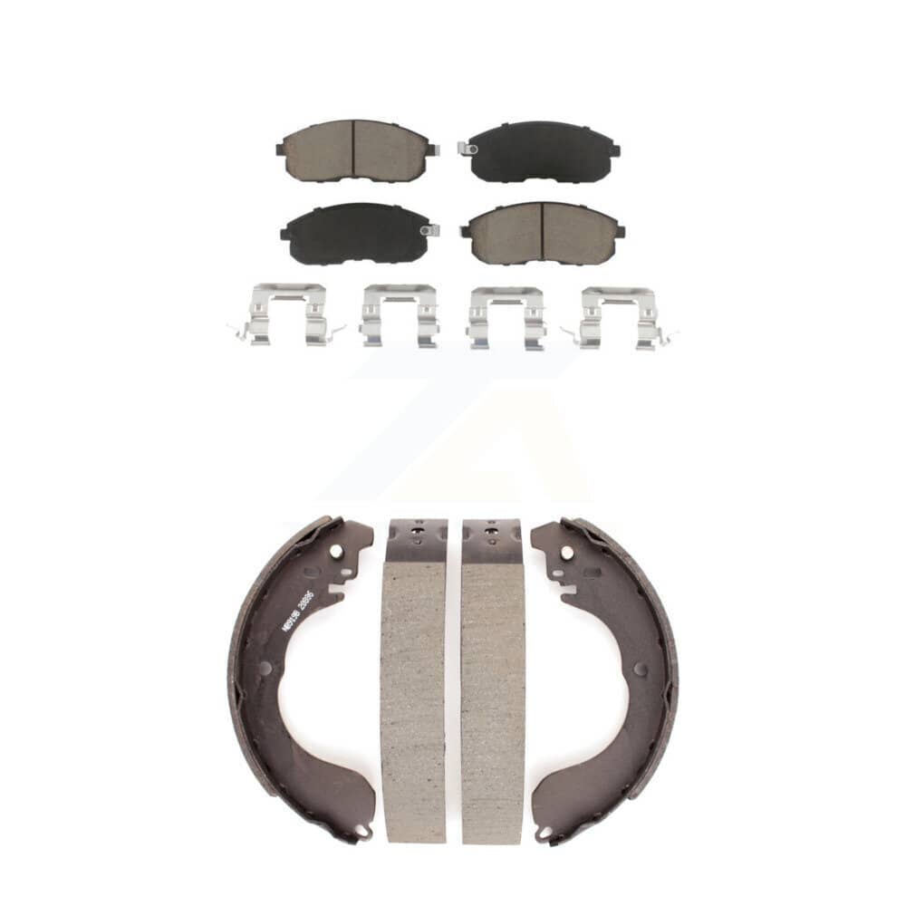 Transit Auto - KCN-100348 - Front and Rear Disc Brake Pad Kits