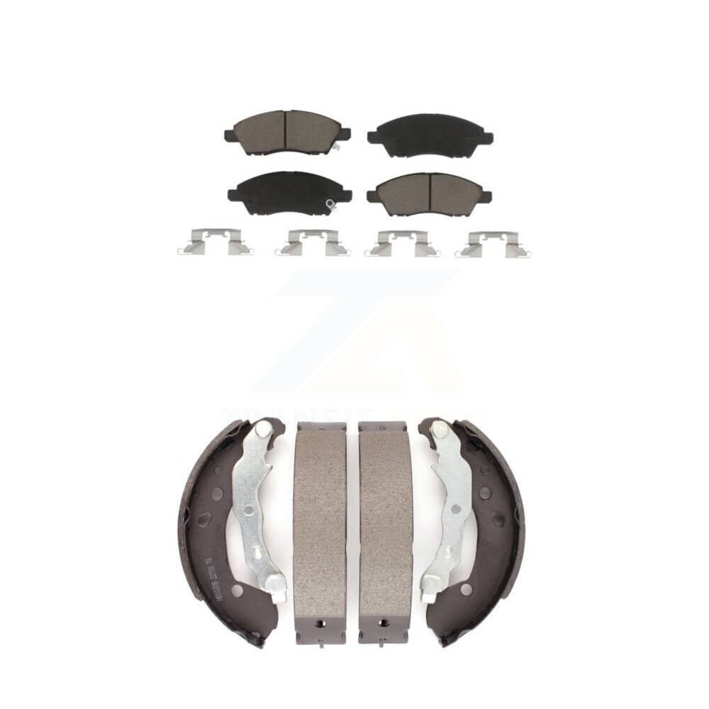 Transit Auto - KCN-100353 - Front and Rear Disc Brake Pad Kits