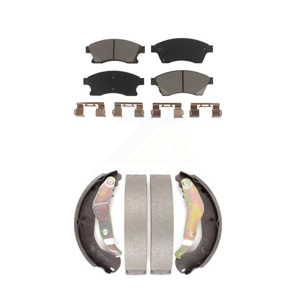 Transit Auto - KCN-100354 - Front and Rear Disc Brake Pad Kits