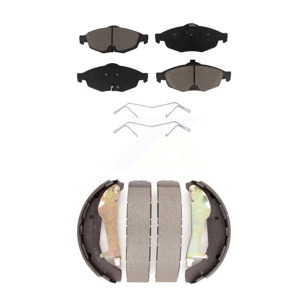 Transit Auto - KCN-100366 - Front and Rear Disc Brake Pad Kits
