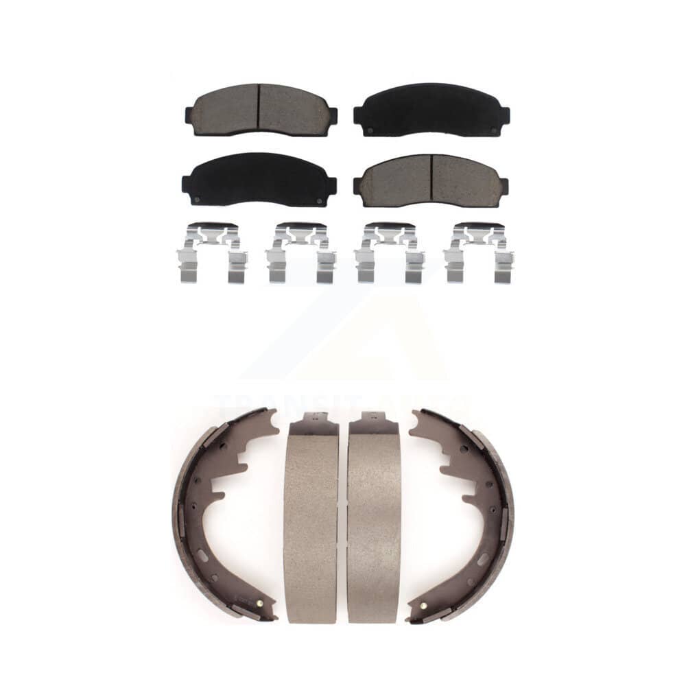 Transit Auto - KCN-100375 - Front and Rear Disc Brake Pad Kits
