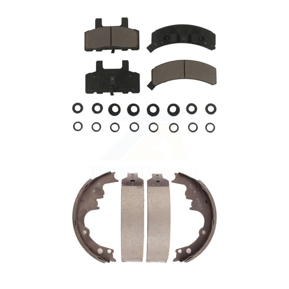 Transit Auto - KCN-100391 - Front and Rear Disc Brake Pad Kits