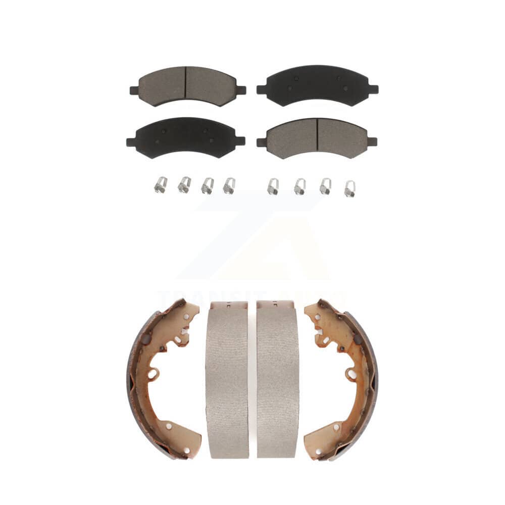Transit Auto - KCN-100396 - Front and Rear Disc Brake Pad Kits