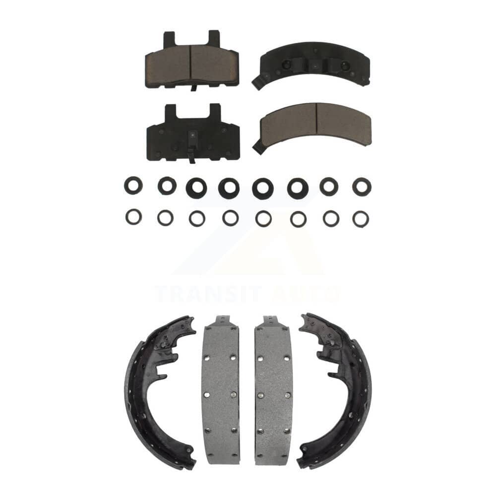 Transit Auto - KCN-100406 - Front and Rear Disc Brake Pad Kits