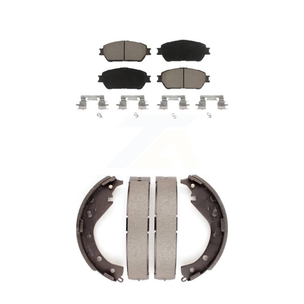 Transit Auto - KCN-100407 - Front and Rear Disc Brake Pad Kits