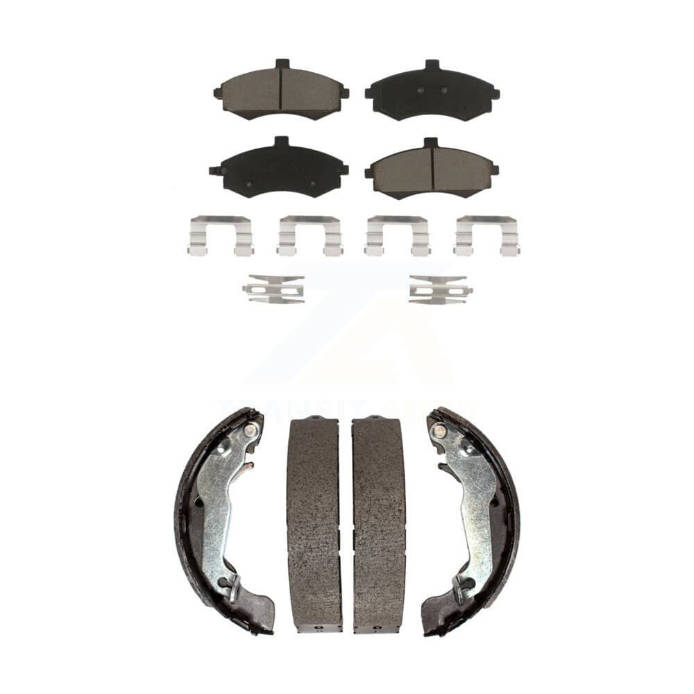Transit Auto - KCN-100416 - Front and Rear Disc Brake Pad Kits