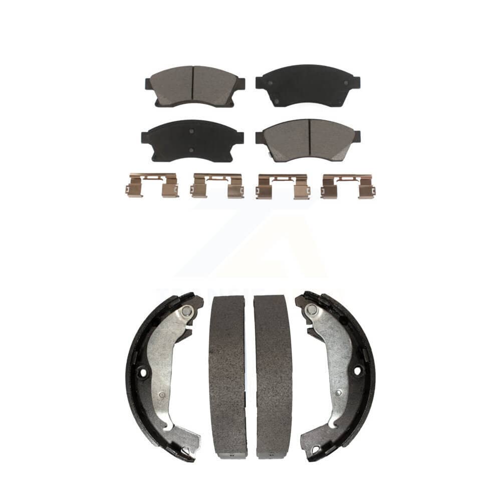 Transit Auto - KCN-100432 - Front and Rear Disc Brake Pad Kits