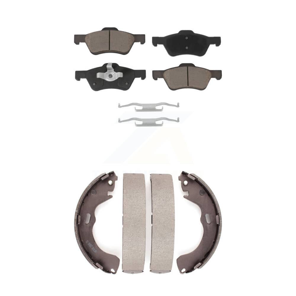 Transit Auto - KCN-100433 - Front and Rear Disc Brake Pad Kits