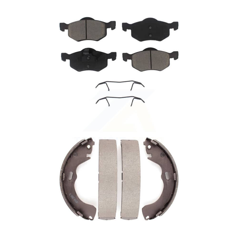 Transit Auto - KCN-100434 - Front and Rear Disc Brake Pad Kits