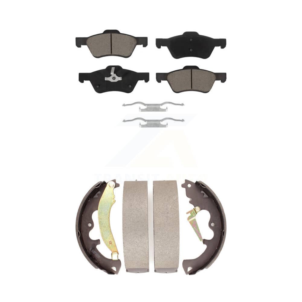 Transit Auto - KCN-100442 - Front and Rear Disc Brake Pad Kits