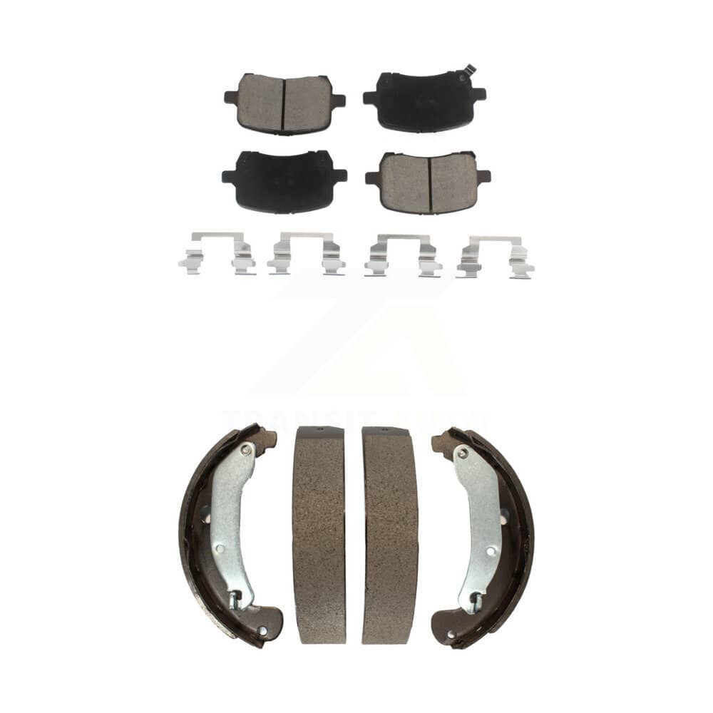 Transit Auto - KCN-100448 - Front and Rear Disc Brake Pad Kits
