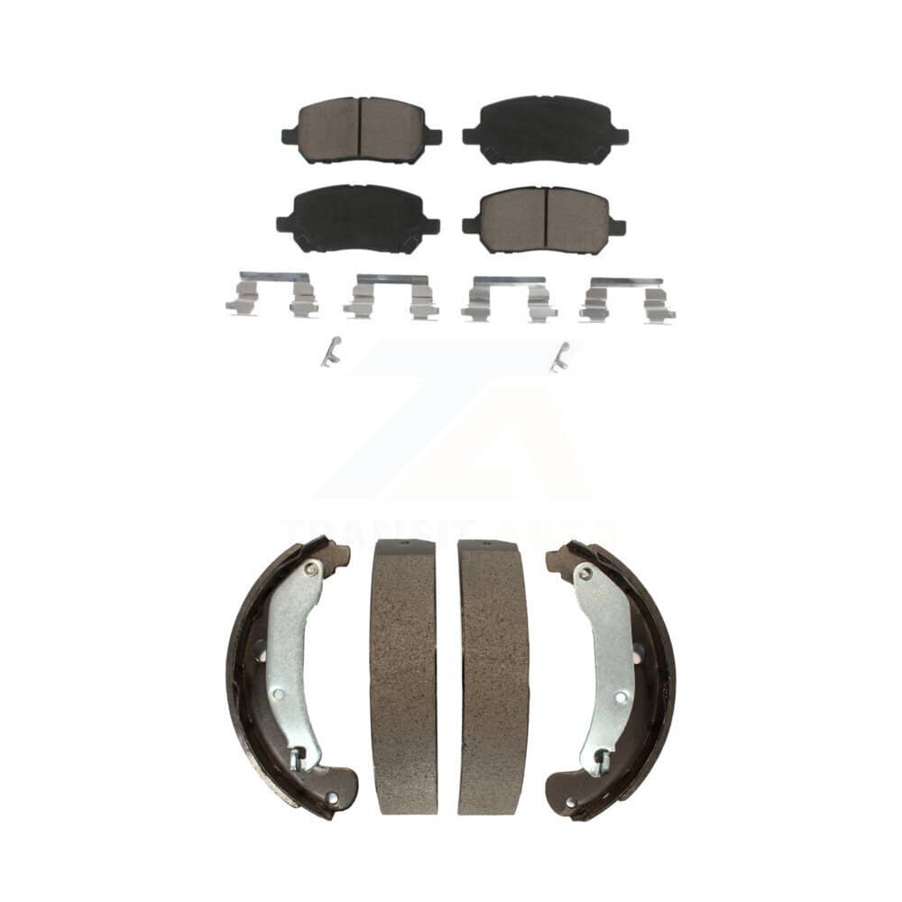 Transit Auto - KCN-100449 - Front and Rear Disc Brake Pad Kits