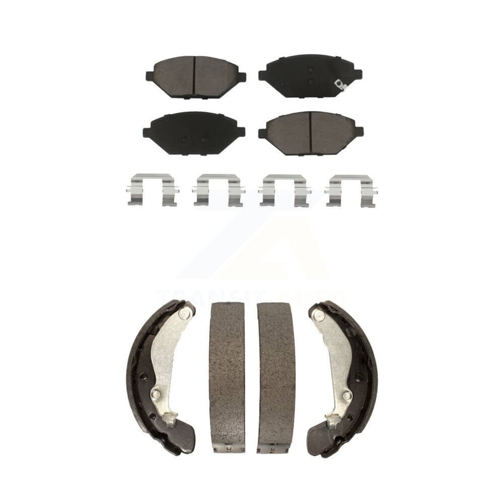 Transit Auto - KCN-100468 - Front and Rear Disc Brake Pad Kits