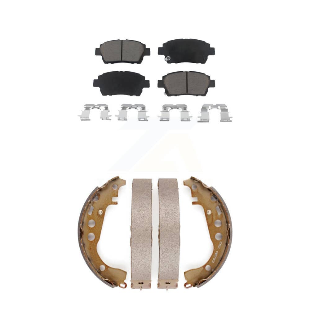 Transit Auto - KCN-100474 - Front and Rear Disc Brake Pad Kits