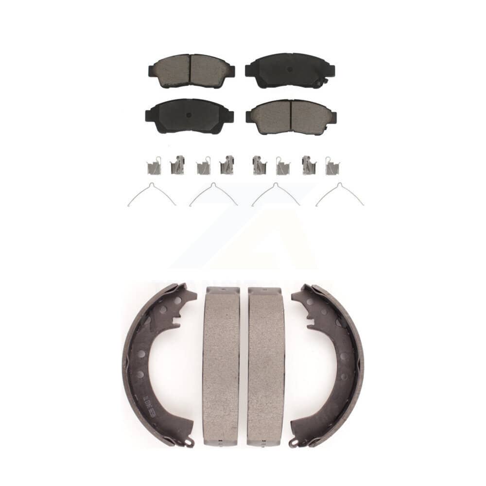 Transit Auto - KCN-100477 - Front and Rear Disc Brake Pad Kits