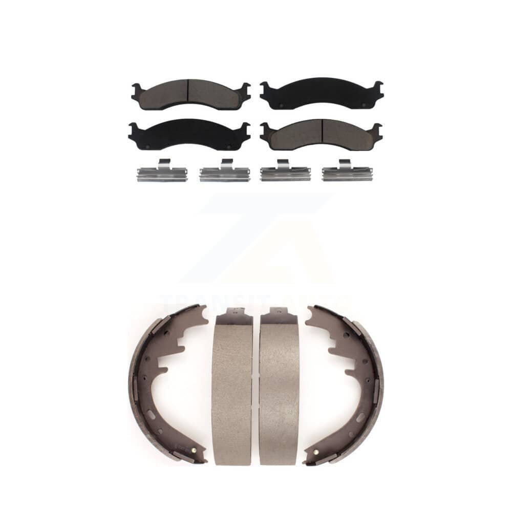 Transit Auto - KCN-100775 - Front and Rear Disc Brake Pad Kits