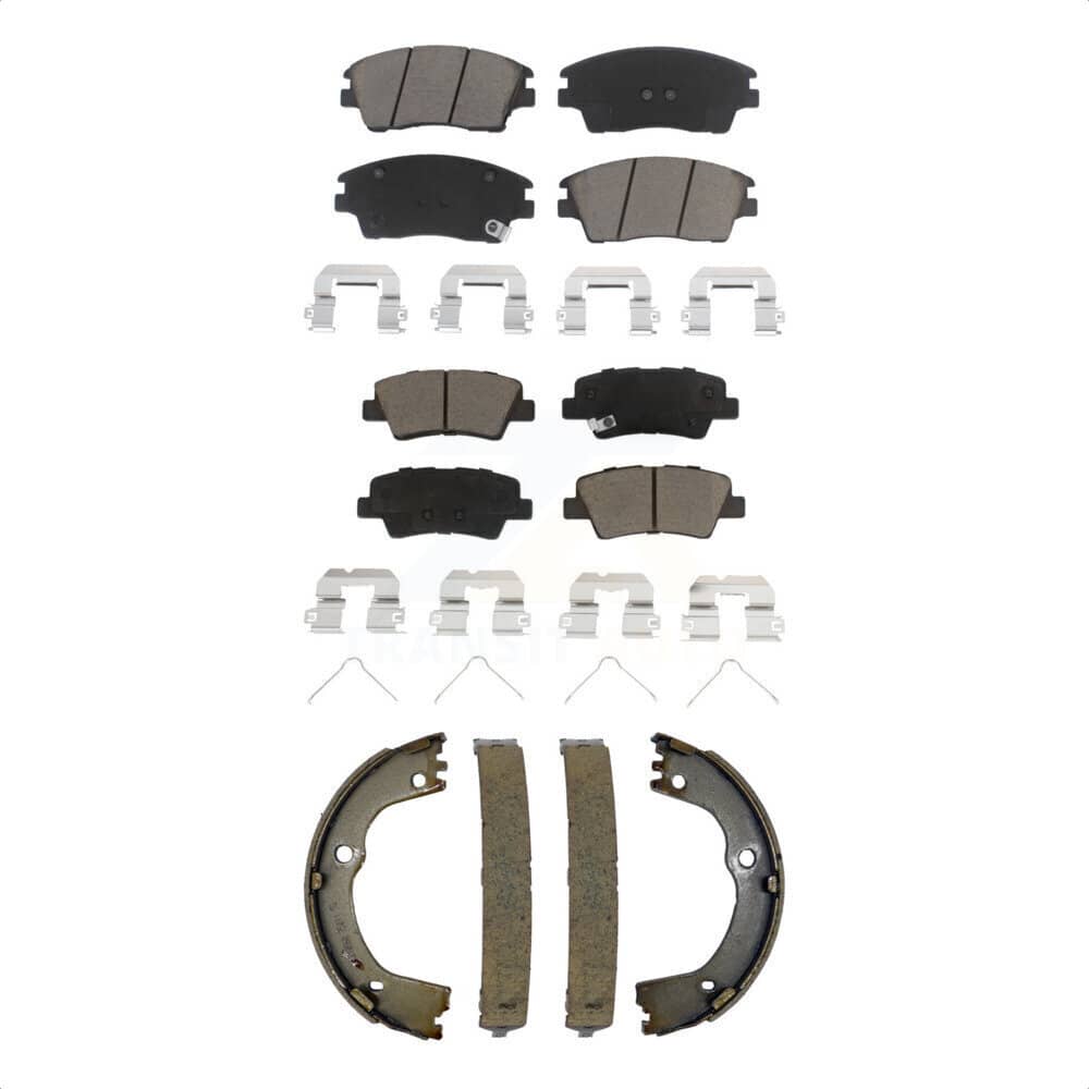 Transit Auto - KCN-100778 - Front and Rear Disc Brake Pad Kits