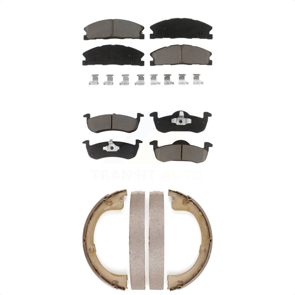 Transit Auto - KCN-100782 - Front and Rear Disc Brake Pad Kits