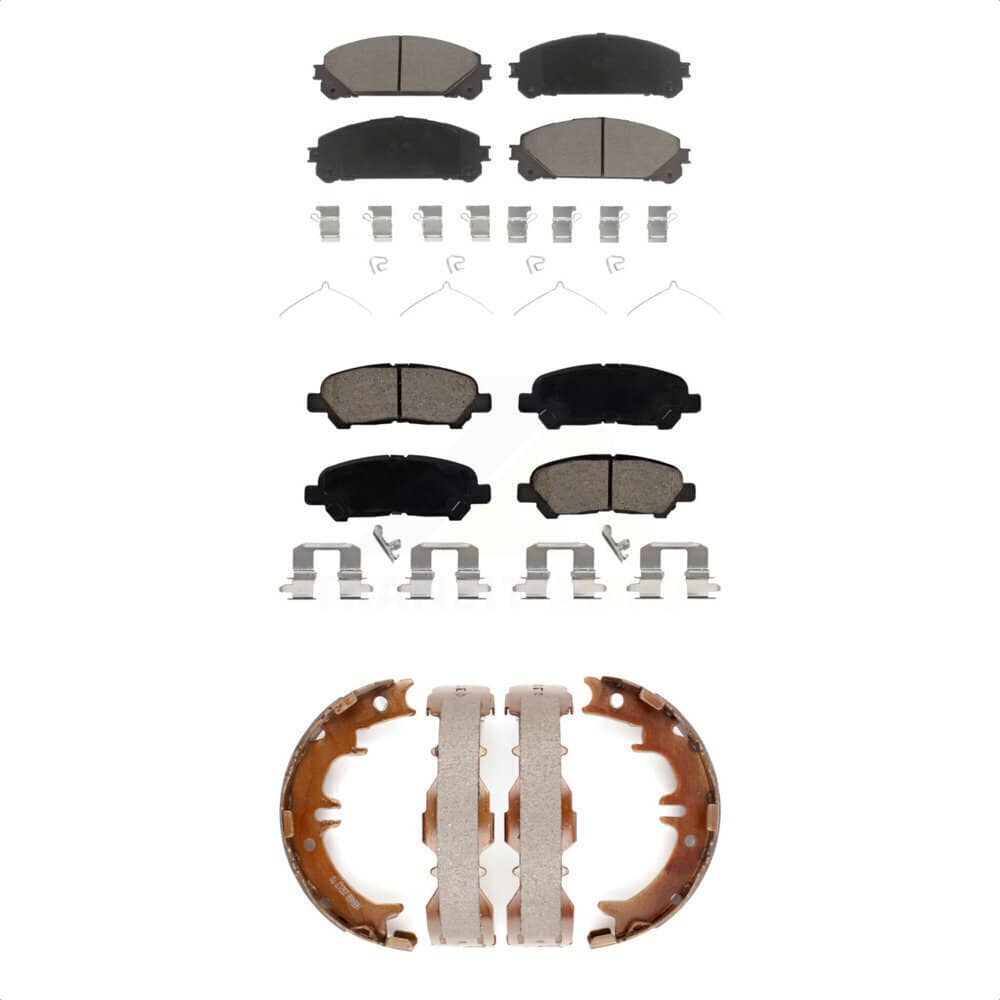 Transit Auto - KCN-100783 - Front and Rear Disc Brake Pad Kits