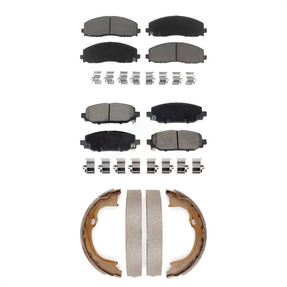 Transit Auto - KCN-100788 - Front and Rear Disc Brake Pad Kits