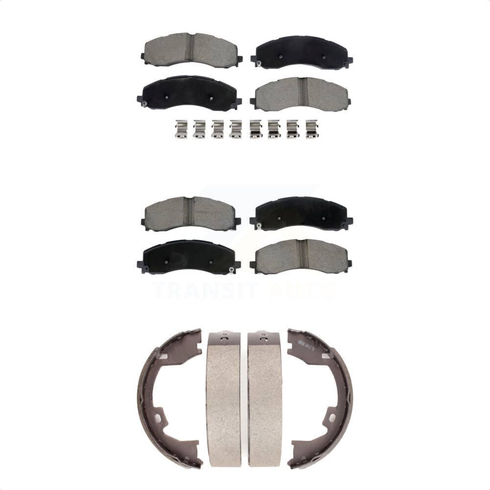 Transit Auto - KCN-100790 - Front and Rear Disc Brake Pad Kits