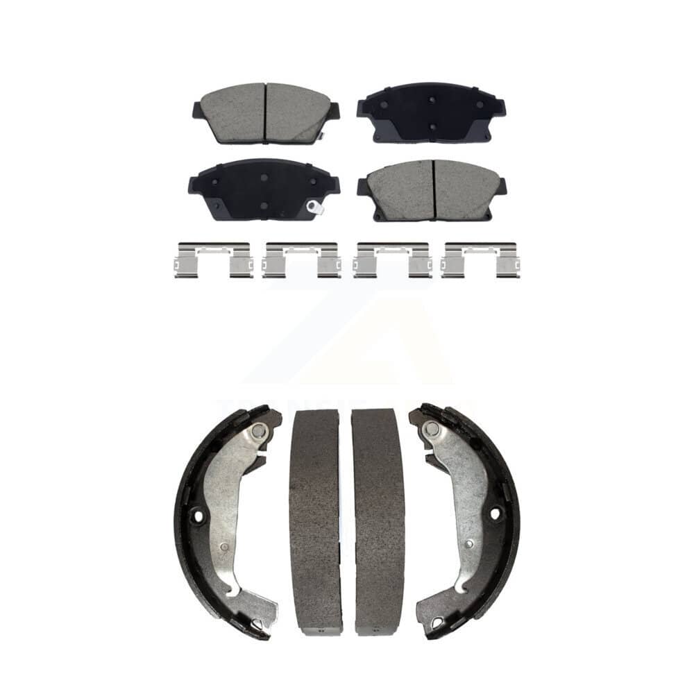 Transit Auto - KCN-100798 - Front and Rear Disc Brake Pad Kits