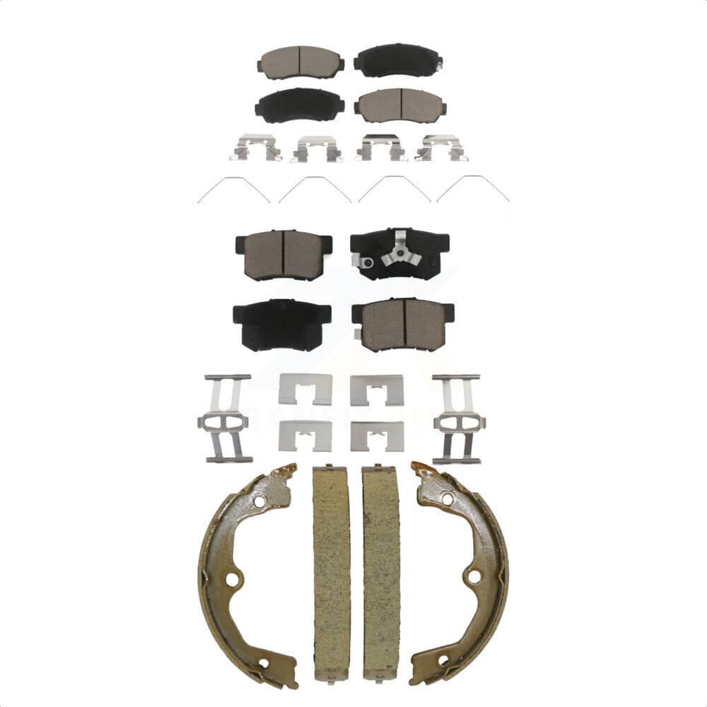 Transit Auto - KCN-100807 - Front and Rear Disc Brake Pad Kits