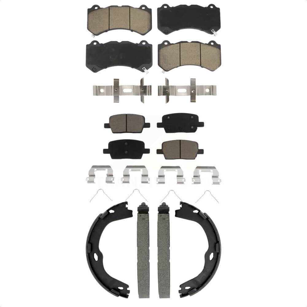 Transit Auto - KCN-100828 - Front and Rear Disc Brake Pad Kits