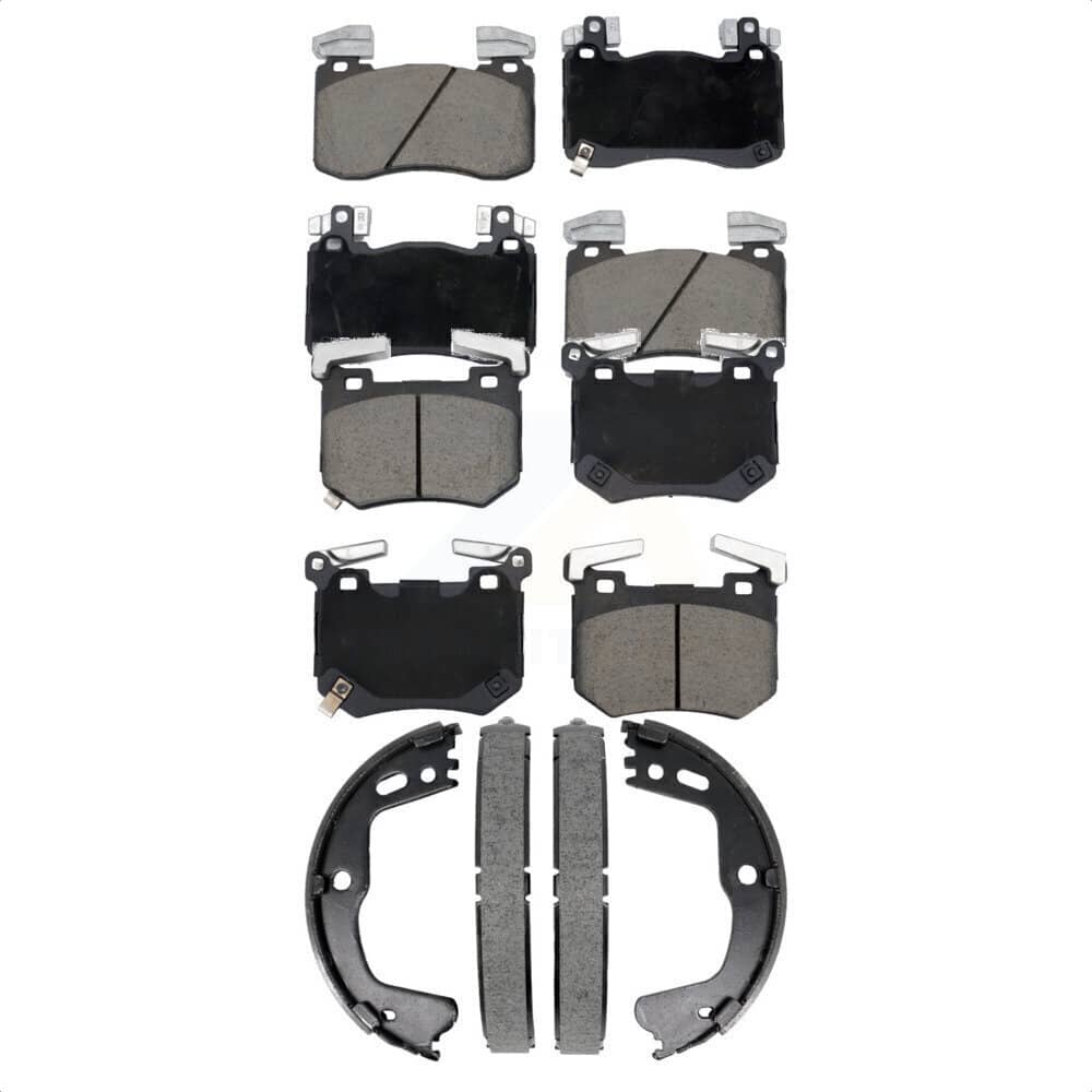 Transit Auto - KCN-100834 - Front and Rear Disc Brake Pad Kits